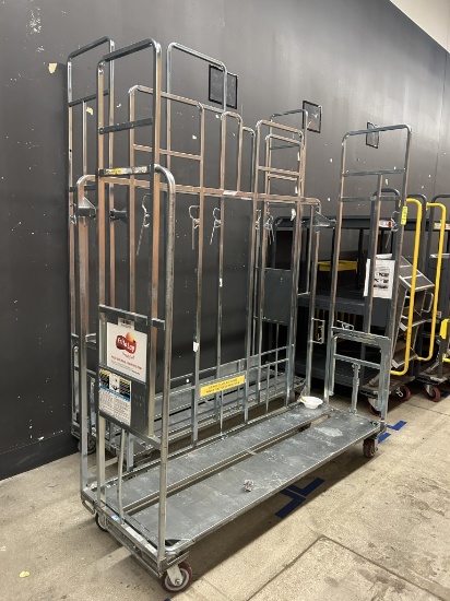 68IN X 24IN STAINLESS STEEL STOCKING CARTS