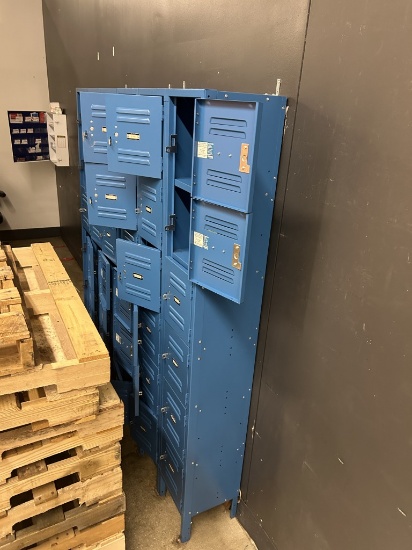 36 Door Employee Lockers