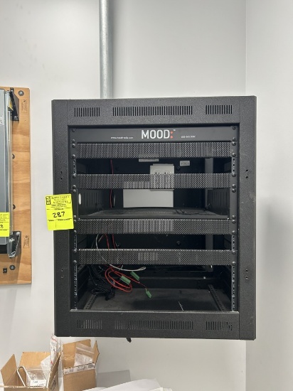 EMPTY WALL MOUNTED NETWORK CABINET