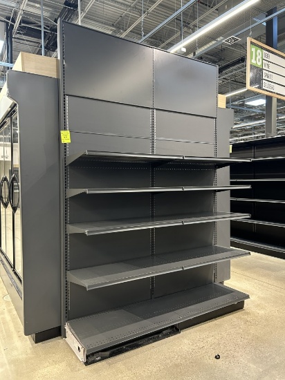 6ft Of Lozier End Cap Shelving