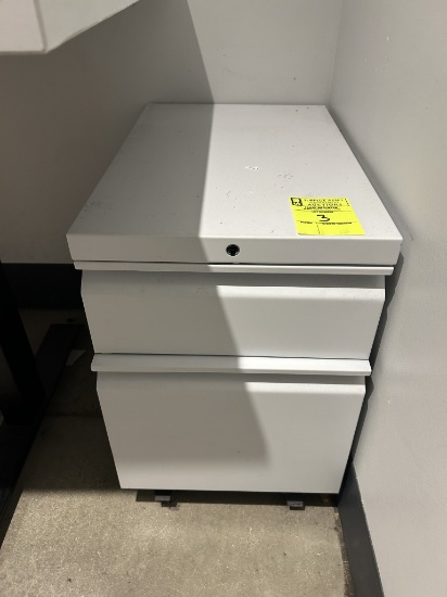 Portable Two Drawer File Cabinet