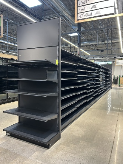 40ft Of Lozier Gondola Shelving