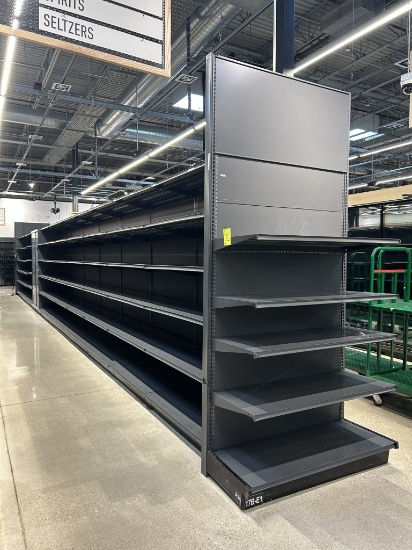 48ft Of Lozier Gondola Shelving