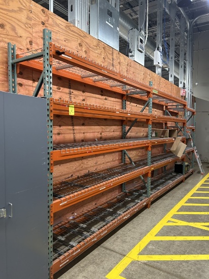 3 SECTIONS OF TEAR DROP RACKING