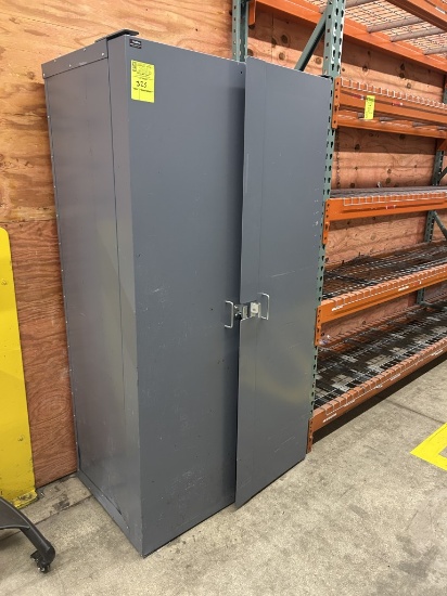 GLOBAL INDUSTRIAL 38IN X 24IN X 72IN METAL STORAGE CABINET