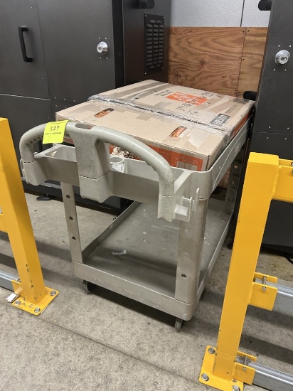 25IN X 42IN PLASTIC UTILITY CART