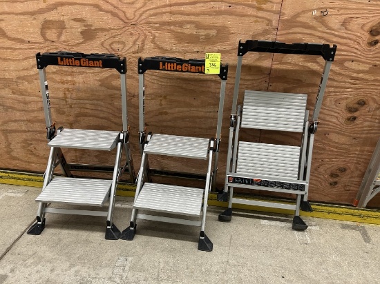 LITTLE GIANT JUMBO STEP LADDERS