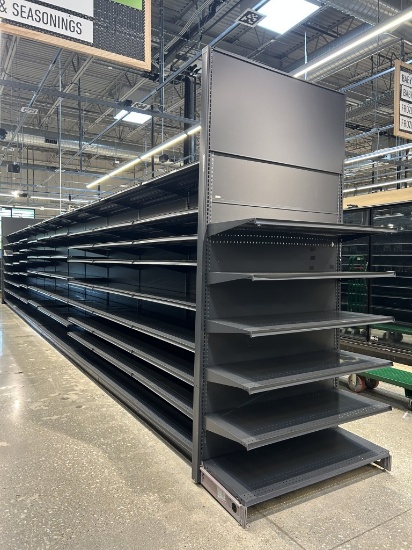 40ft Of Lozier Gondola Shelving
