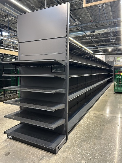 48ft Of Lozier Gondola Shelving