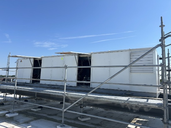 HILL PHOENIX 6 PUMP ROOFTOP COMPRESSOR RACK W/ HOUSING
