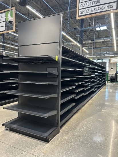 40ft Of Lozier Gondola Shelving