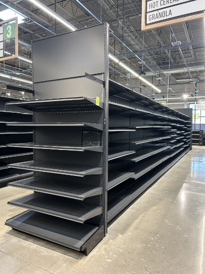 40ft Of Lozier Gondola Shelving