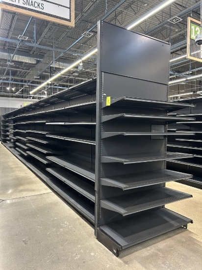 48ft Of Lozier Gondola Shelving