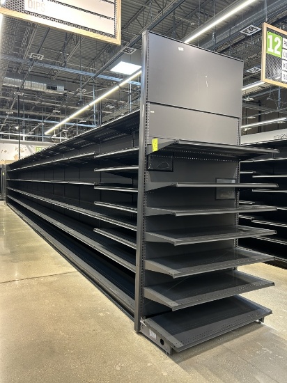 46ft Of Lozier Gondola Shelving