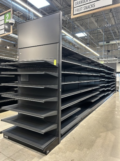 32ft Of Lozier Gondola Shelving