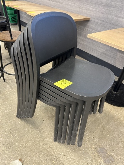 Emeco Plastic Café Chairs