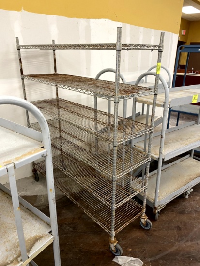 METRO RACK ON CASTERS