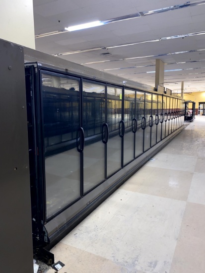 18 Door Run Of 2015 Hussmann Low Temps (No End Panels)