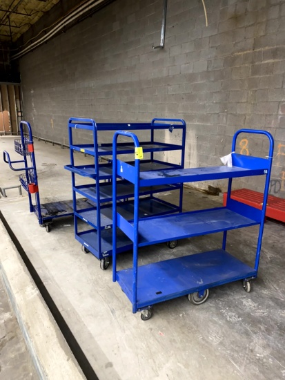 Assorted Blue Carts