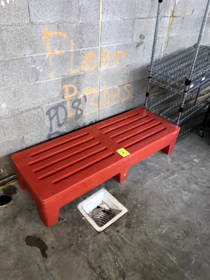 Red 5ft Dunnage Rack