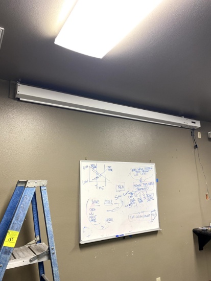 Electronic Roll Down Projector Screen