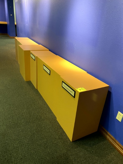 Wood Art Display Pedestals