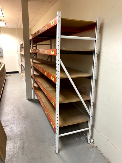 THREE SECTIONS OF WIDESPAN RACKING