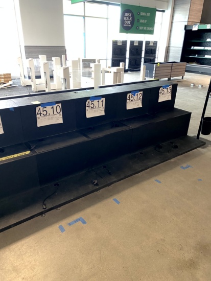 Wood Floral Step Up Displays