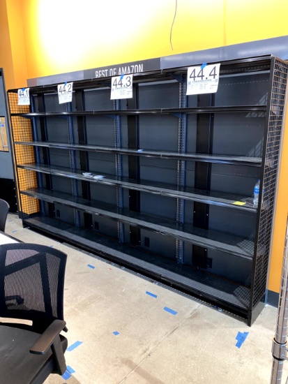 12FT RUN OF LOZIER SHELVING
