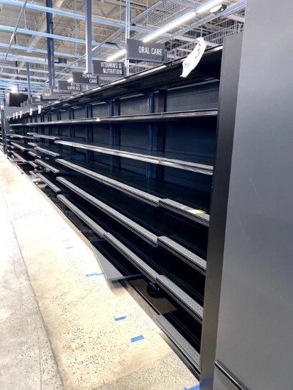 54FT RUN OF LOZIER SHELVING