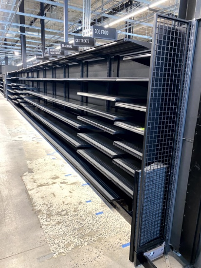 54FT RUN OF LOZIER SHELVING