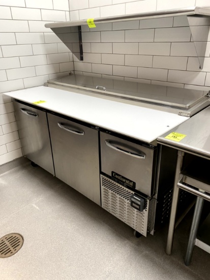 CONTINENTAL REFRIGERATED PREP TABLE
