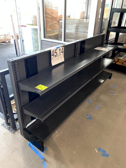 8ft Run Of Lozier Shelving