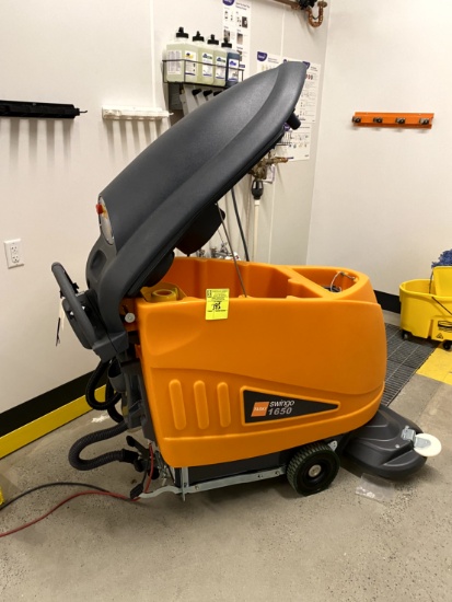 TASKI FLOOR SCRUBBER WITH CHARGER