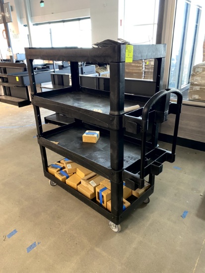 Black 4 Tier Cart