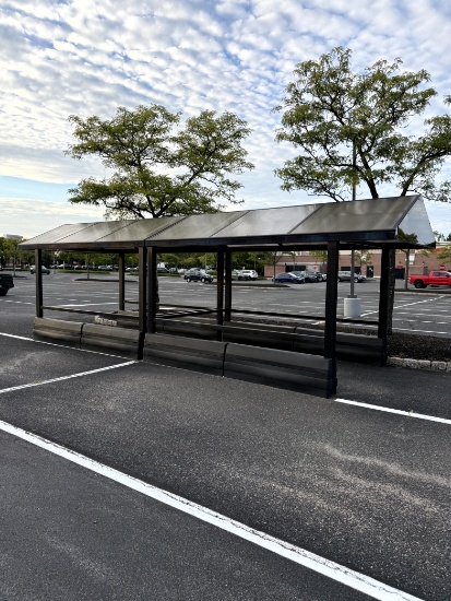 Outdoor Cart Corrals With Roof