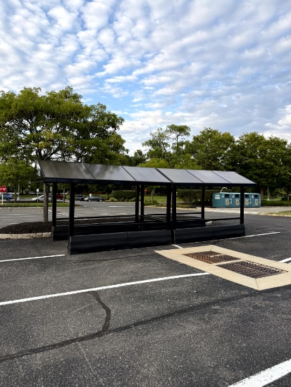 Outdoor Cart Corrals With Roof