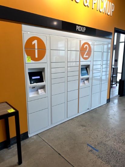 MAJOR RETAILER MOBILE PICKUP KIOSK LOCKERS