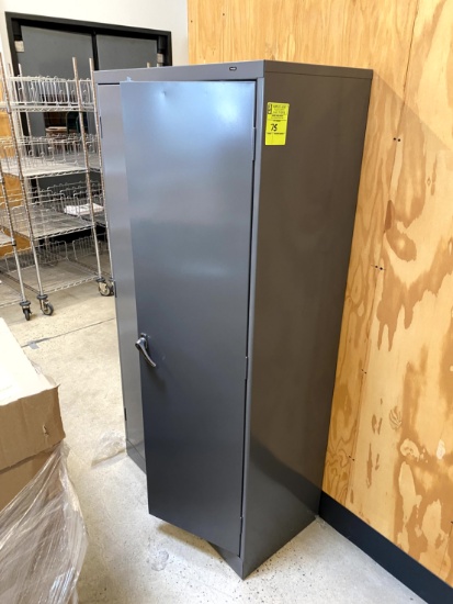 TWO DOOR METAL CABINET