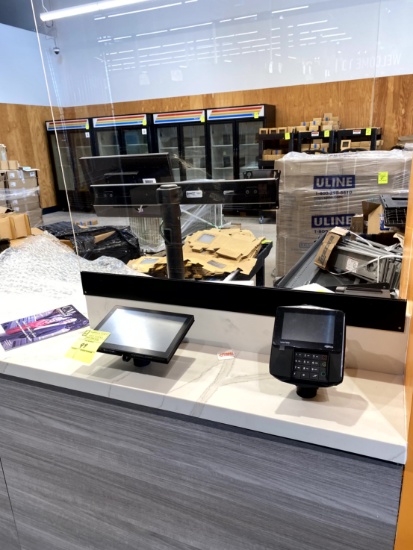 ELECTRONICS IN CUSTOMER PICKUP AREA,