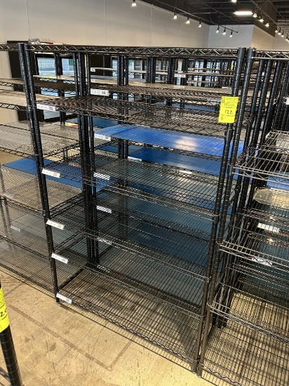 48in X 18in X 75in Uline Wire Racks