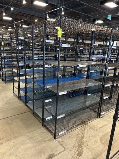 48in X 18in X 75in Uline Wire Racks