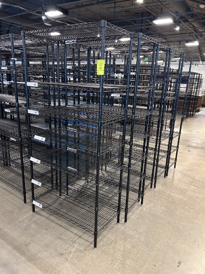 36in X 18in X 75in Uline Wire Racks