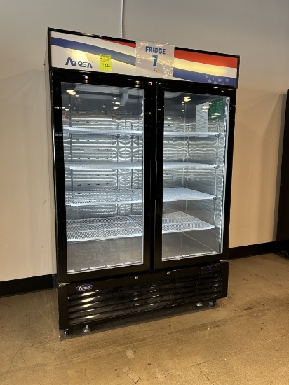 2021 Atosa Self Contained Two Glass Door Cooler