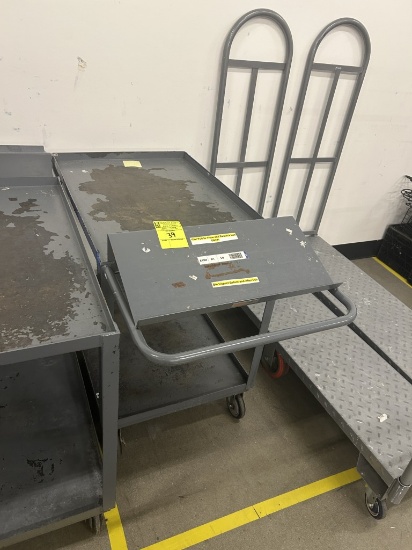 52IN X 25IN METAL TWO-TIER CART