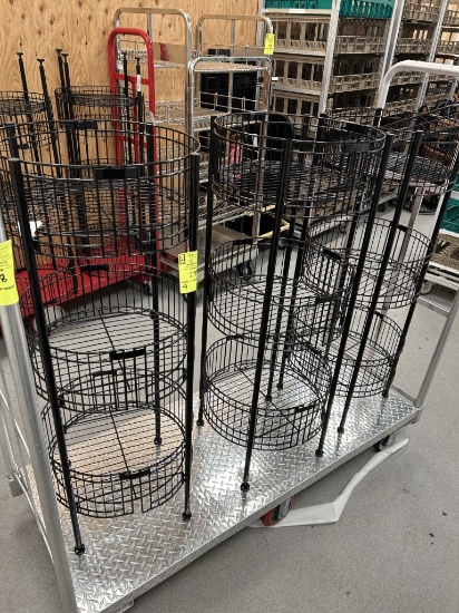 18in 3-Tier Wire Merchandisers