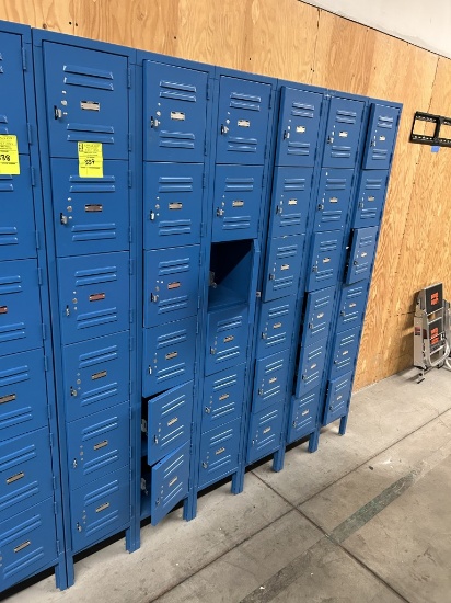 36 Doors Of Employee Lockers