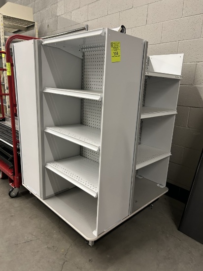 44in X 44in X 48in Portable Gondola Merchandiser