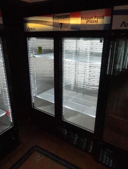 Atosa 2-glass door freezer