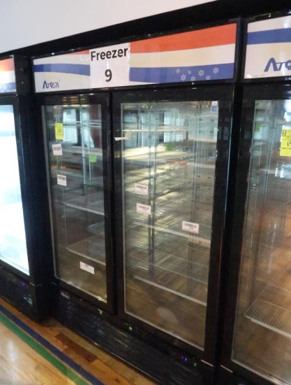 Atosa 2-glass door freezer